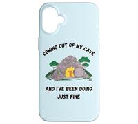 Custodia per iPhone 16 Plus Venendo fuori dalla mia caverna e sto facendo solo belle canzoni