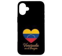 Custodia per iPhone 16 Plus Venezuela en el Corazon Orgullo, Amor y Raíces Venezolanas