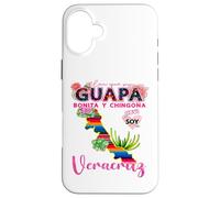 Custodia per iPhone 16 Plus Veracruz México Souvenir Mexicana Guapa Bonita Chingona
