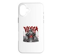 Custodia per iPhone 16 Plus VESTA Dea Romana Del Focolare Fuoco Roma Mito