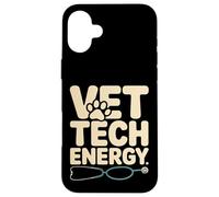 Custodia per iPhone 16 Plus Vet Tech Energy - Stetoscopio tecnico veterinario