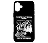 Custodia per iPhone 16 Plus Viaggio a NC della cascata della Carolina del Nord nella foresta nazionale di Pisgah