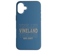 Custodia per iPhone 16 Plus Vineland vintage New Jersey