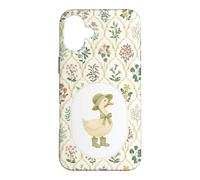 Custodia per iPhone 16 Plus Vintage Cottagecore Duck Dainty Whimsy Garden