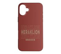 Custodia per iPhone 16 Plus Vintage Heraklion Grecia