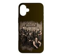 Custodia per iPhone 16 Plus Vintage Patriotic 1776 American Founding Father Bikers