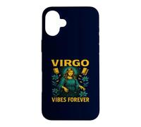 Custodia per iPhone 16 Plus Virgo Vibes Forever Astrologia Zodiaco Vergine Oroscopo