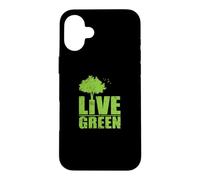 Custodia per iPhone 16 Plus Vivere Ambiente Verde Pianeta Terra Natura