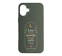 Custodia per iPhone 16 Plus Vivi Ogni Momento Ridi Ogni Giorno Amore