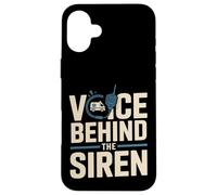 Custodia per iPhone 16 Plus Voce Dietro Il Dispatcher Di Emergenza Sirena EMS