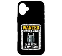 Custodia per iPhone 16 Plus Wanted Poster 10 mm Socket Meme Car Guy Funny Mechanic
