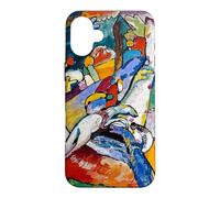 Custodia per iPhone 16 Plus Wassily Kandinsky Composizione II Arte astratta