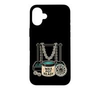 Custodia per iPhone 16 Plus WAX POT READY Bicicletta Cura della Catena Officina