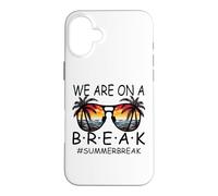 Custodia per iPhone 16 Plus We Are On A Break - Occhiali per insegnanti, colore: Ciao Estate