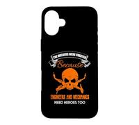 Custodia per iPhone 16 Plus Welder Beacuse Engineers Mechanics Need Heros Too Welding