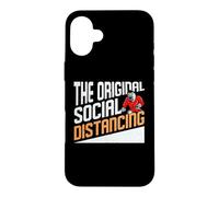 Custodia per iPhone 16 Plus Welder The Original Social Distancing Funny Welders Welding