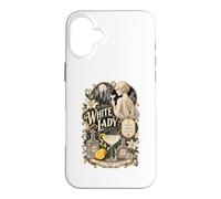 Custodia per iPhone 16 Plus White Lady - Elegante cocktail di mezzanotte