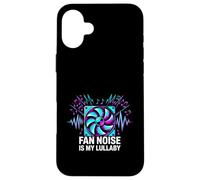 Custodia per iPhone 16 Plus White Noise Lover Fan Noise Is My Lullaby