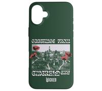Custodia per iPhone 16 Plus Wicked Emerald City Floral Glam