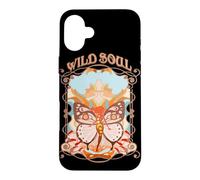 Custodia per iPhone 16 Plus Wild Soul Farfalla Mistico Retro Art