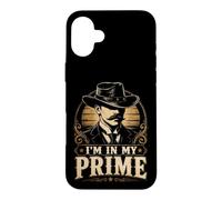 Custodia per iPhone 16 Plus Wild West Gunslinger Citazione - I'm in My Prime
