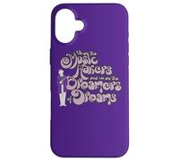 Custodia per iPhone 16 Plus Willy Wonka and the Chocolate Factory Music Makers