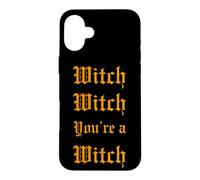 Custodia per iPhone 16 Plus Witch Witch Sei una strega Goth Romance Amanti dei film magici