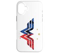 Custodia per iPhone 16 Plus Wonder Woman 80th Two Faces of Diana Prince