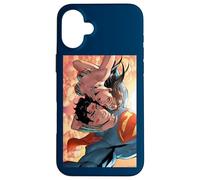 Custodia per iPhone 16 Plus Wonder Woman and Superman Flying Selfie
