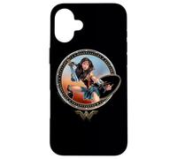 Custodia per iPhone 16 Plus Wonder Woman Movie Battle Pose