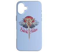 Custodia per iPhone 16 Plus Wonder Woman Movie The Sword of Justice