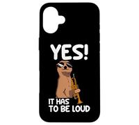 Custodia per iPhone 16 Plus Yes! it has to be loud trombettista tromba