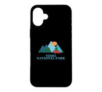 Custodia per iPhone 16 Plus Yoho National Park in Canada Nature Vacation Souvenir Design