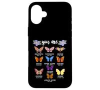 Custodia per iPhone 16 Plus You Are Butterfly Beautiful Christian Religious Bible Verse