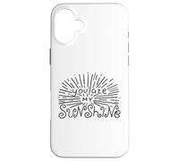 Custodia per iPhone 16 Plus "You Are My Sunshine Wall Citazione for Loved Ones"