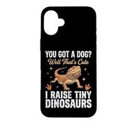 Custodia per iPhone 16 Plus You Got A Dog Well That's Cute I Raise Tiny Dinosaurs