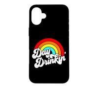 Custodia per iPhone 16 Plus You Had Me At Day a bere Retro Beach Summer Rainbow Fun