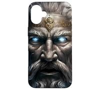 Custodia per iPhone 16 Plus Zeus il re degli dei greci