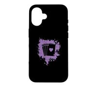 Custodia per iPhone 16 Poker Hand tutti e quattro gli assi