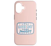 Custodia per iPhone 16 Positive Pro Democracy - Maglietta da donna