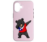 Custodia per iPhone 16 Posizione dell'orso di Formosa di Taiwan