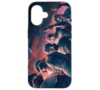 Custodia per iPhone 16 Poster Star Wars The Bad Batch Series Elite Clones