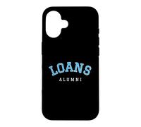 Custodia per iPhone 16 Prestiti Alumni Studenti Debito College Prestiti