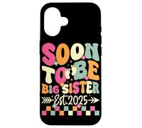 Custodia per iPhone 16 Presto per diventare sorella maggiore Est 2025