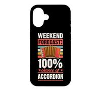 Custodia per iPhone 16 Previsioni per il fine settimana 100 per cento di probabilità di fisarmonica