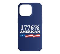 Custodia per iPhone 16 Pro 1776 Per cento americano