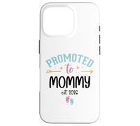Custodia per iPhone 16 Pro 2026 Promoted to Mommy est 2026 Mom First Time Mother to Be