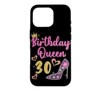 Custodia per iPhone 16 Pro 30° compleanno regina 30 anni trenta