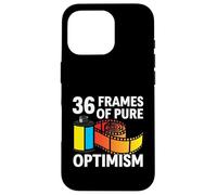 Custodia per iPhone 16 Pro 36 Frames Of Pure Optimism 35mm Film Photography Analog Cam
