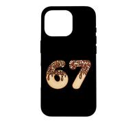 Custodia per iPhone 16 Pro 67 Meme al cioccolato gelato 67 Sei sette 6 7